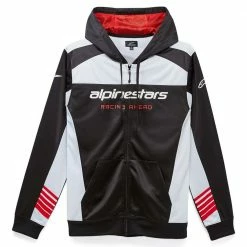 Alpinestars Sessions II Fleece -Motorcycle Accessories Sales alpinestars sessions ii fleece black white img1 13