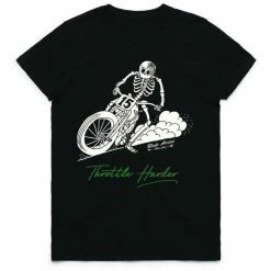 Black Arrow Ladies Throttle Harder Tshirt