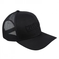 Motogirl Ladies' Logo Mesh Cap -Motorcycle Accessories Sales motogirl logo mesh cap black img1 4