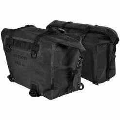 Oxford Aqua P32 Panniers Black -Motorcycle Accessories Sales oxford aqua p32 panniers black img1 3