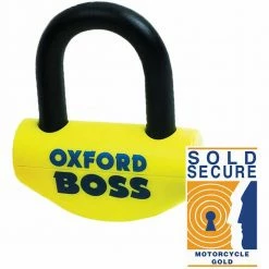 Oxford Boss Disc Lock -16mm Shackle -Motorcycle Accessories Sales oxford big boss disc lock 16mm shackle img1 2