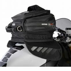 Oxford M15R Tank Bag - Black -Motorcycle Accessories Sales oxford m15r tank bag black img1 4