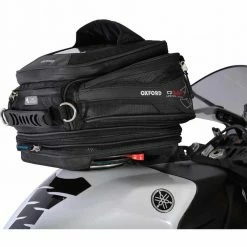 Oxford Q15R Tank Bag - Black -Motorcycle Accessories Sales oxford q15r tank bag black img1