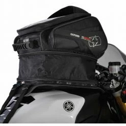 Oxford S30R Tank Strap On - Black -Motorcycle Accessories Sales oxford s30r tank strap on black img2 8