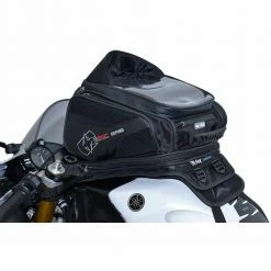 Oxford S30R Tank Strap On - Black -Motorcycle Accessories Sales oxford s30r tank strap on black img3 8