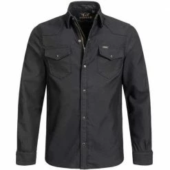 Rokker Black Jack Rider Shirt - With Zip